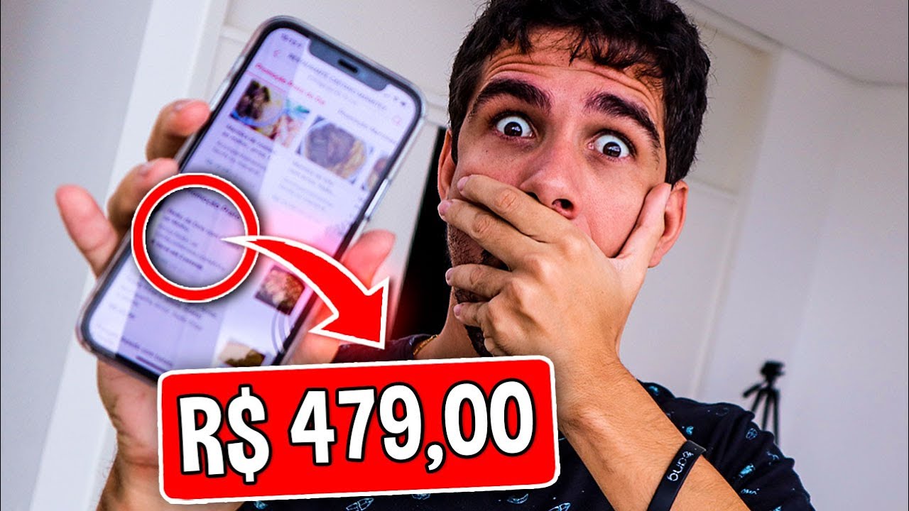 Pedi a Marmita MAIS CARA do iFood