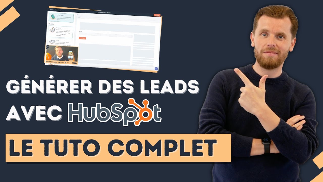 COMMENT GÉNÉRER VOS PREMIERS LEADS AVEC HUBSPOT ? (dans la journée) - Tuto Hubspot #4