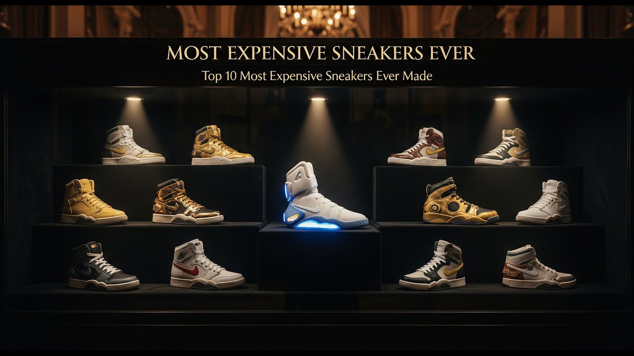 Top 10 Most Expensive Sneakers Ever Made