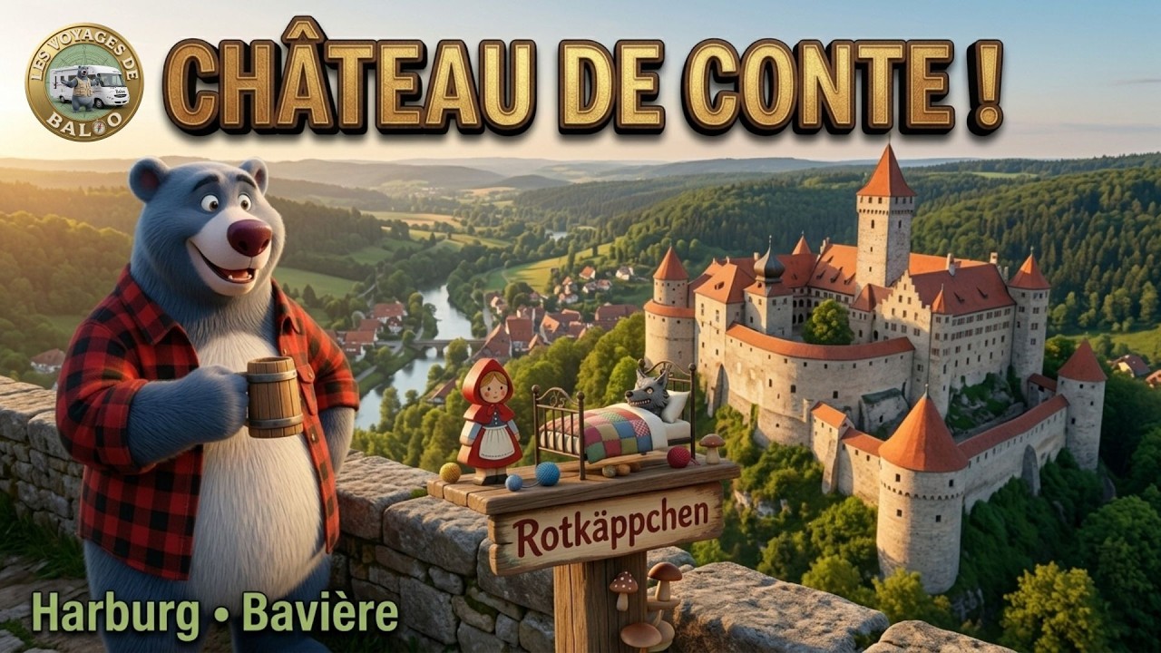 244 Le Märchenweg d'Harburg : Sur les traces des contes de fées