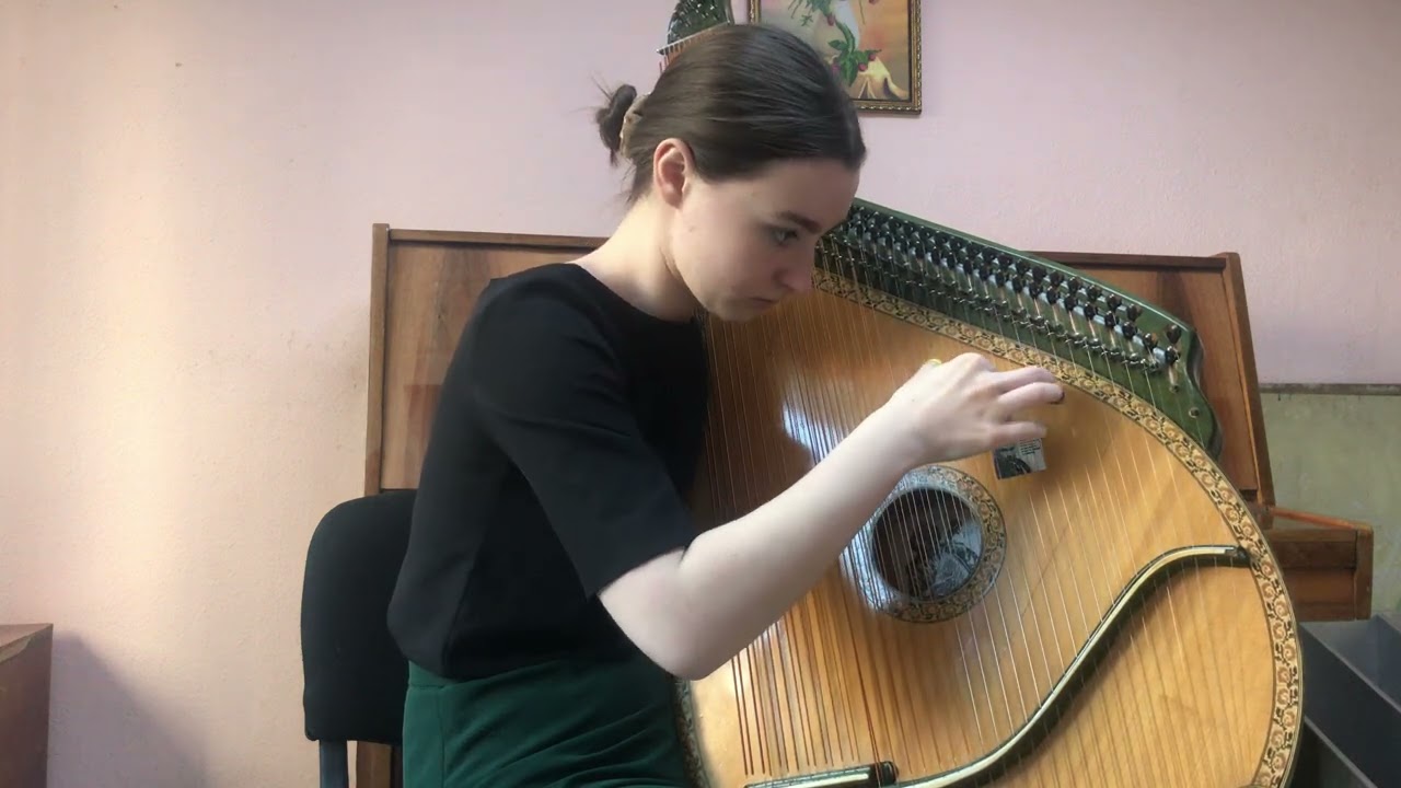 Mykola Dremliuga Bandura Sonata №1, part 1
