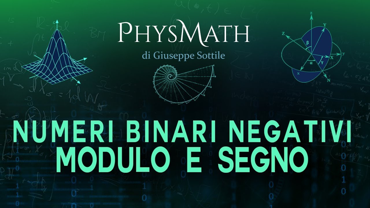 Numeri binari negativi | Rappresentazione in (Modulo & Segno)