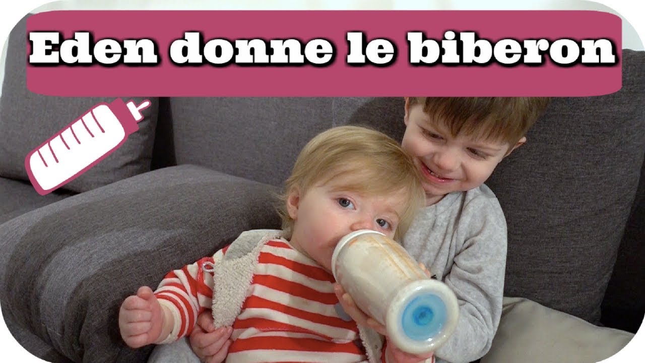 EDEN DONNE SON 1ER BIBERON ! - VLOG FAMILLE ALLO MAMAN