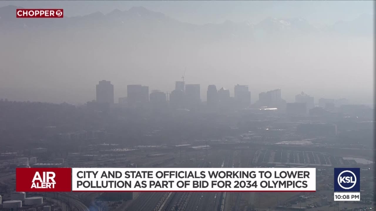 Utah leaders face uphill battle on clean air before 2034 Olympic Games