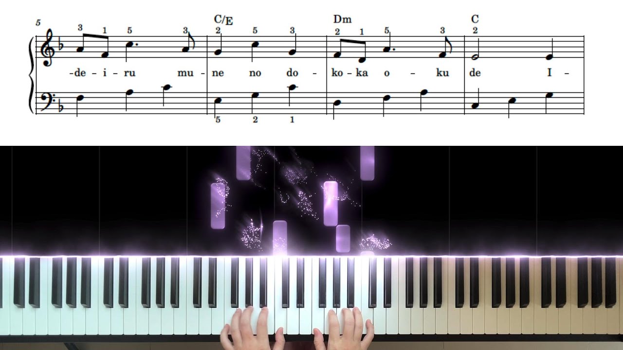Always With Me (Spirited Away) | Beginner Piano Cover + Sheets