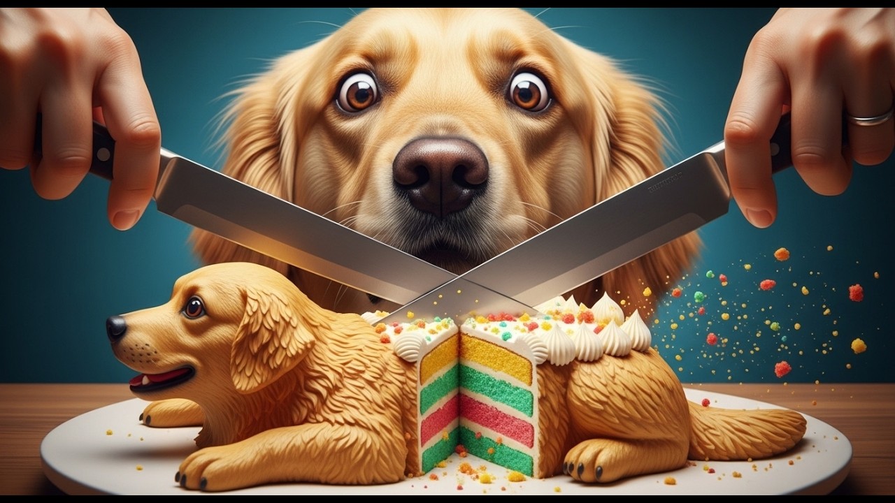 Dogs and Cats React to Cake Cutting 😱 Funniest Pet Reactions