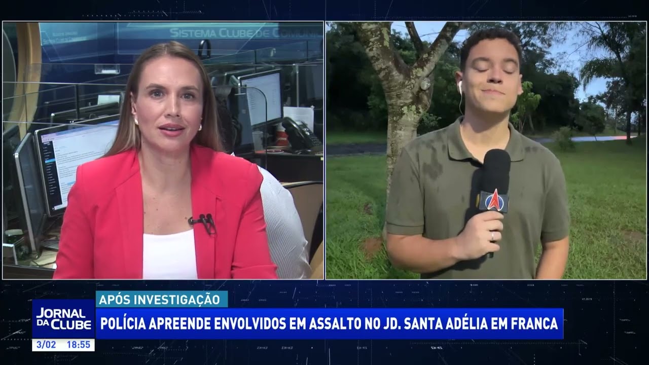 Polícia prende suspeito de assaltar uma loja de Ituverava - Jornal da Clube 2ª Ed. (03/02/26)