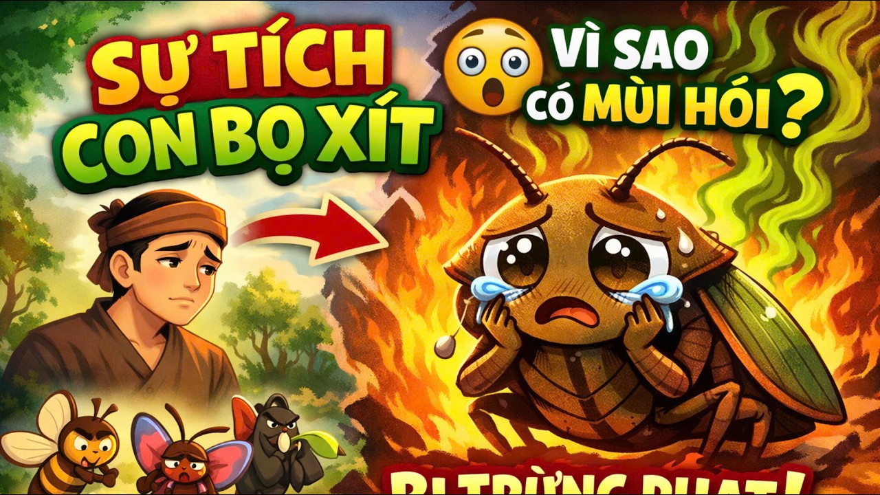 V&Igrave; SAO BỌ X&Iacute;T BỊ GH&Eacute;T? 😱 | Sự T&iacute;ch Con Bọ X&iacute;t | Phim Hoạt H&igrave;nh Cổ T&iacute;ch Việt hay nhất cho b&eacute;