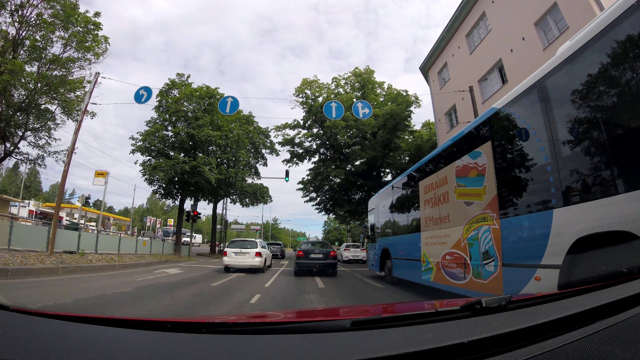 【4K】Helsinki to Espoo Car Museum Drive