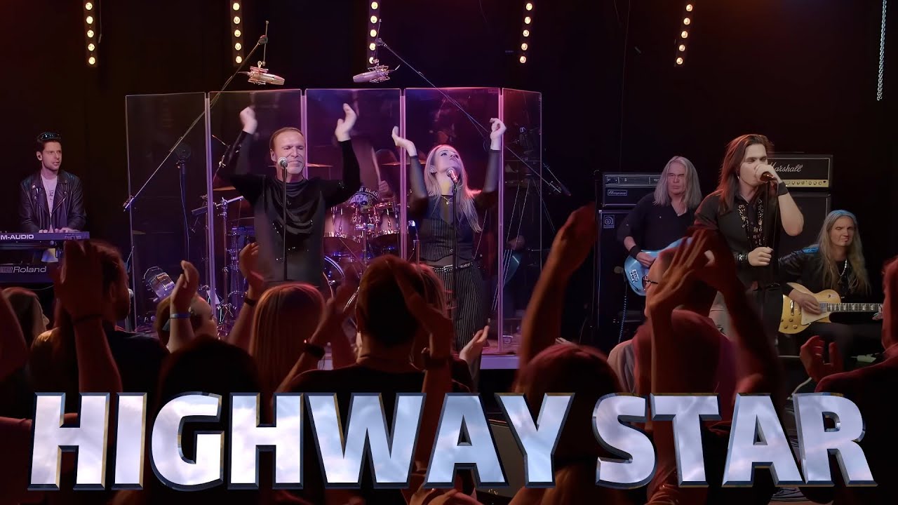 Ken Tamplin Live - HIGHWAY STAR ft D Jelusick - G Gun - J Hoekstra -K Mary -T Franklin -M Leidheuser