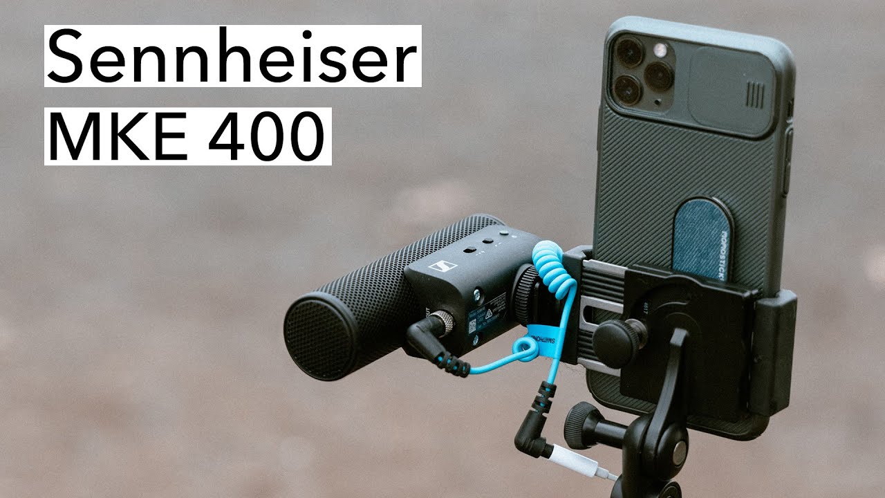 Sennheiser MKE 400 | all you need in one microphone! Canon EOS R5, GoPro Hero 9, iPhone test [4K]