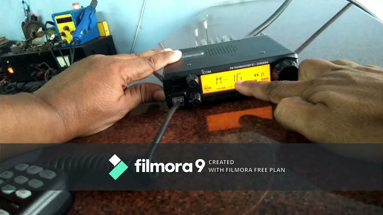 icom ic 2300H marine use (ഫിഷിങ് ബോട്ടിൽ എങ്ങനെ ഉപയോഗിക്കാം)#settings #troubleshooting #hamradio