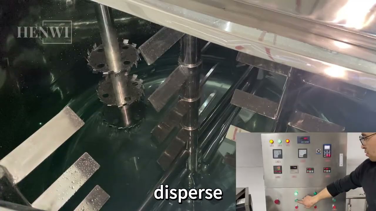 4000 liters model shampoo liquid soap laundry detergent mixing making tank with heater homogenizer