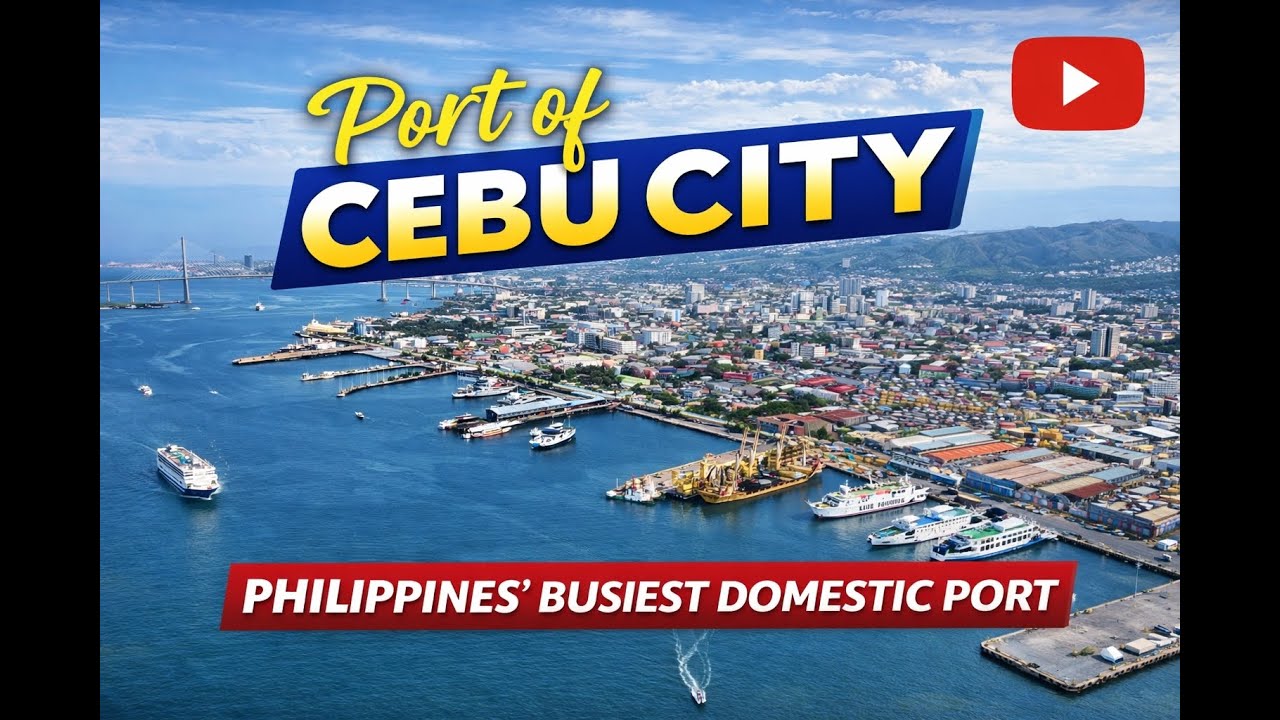 Port of Cebu City 🇵🇭 | Inside the Philippines’ Busiest Domestic Port (Aerial View)
