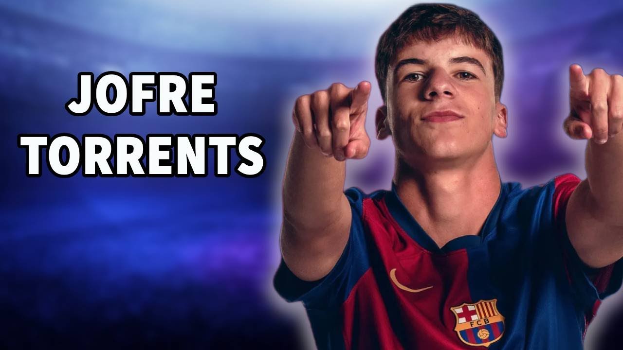 Jofre Torrents 2025 ● AMAZING Skills - The Next Barcelona Star | Highlights