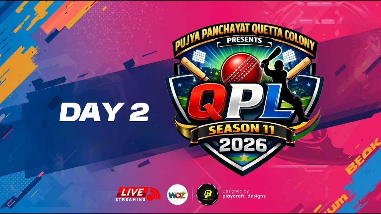 QPL 2026 NAGPUR || Day 2 || WDZ LIVE