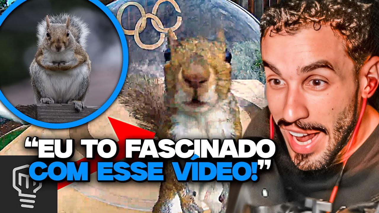 AS OLIMPÍADAS DE ESQUILO NO QUINTAL! | REACT MARK ROBER