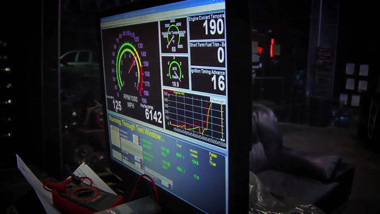 Krazy House Customs: Ford GT500 Dyno +680HP (HD)