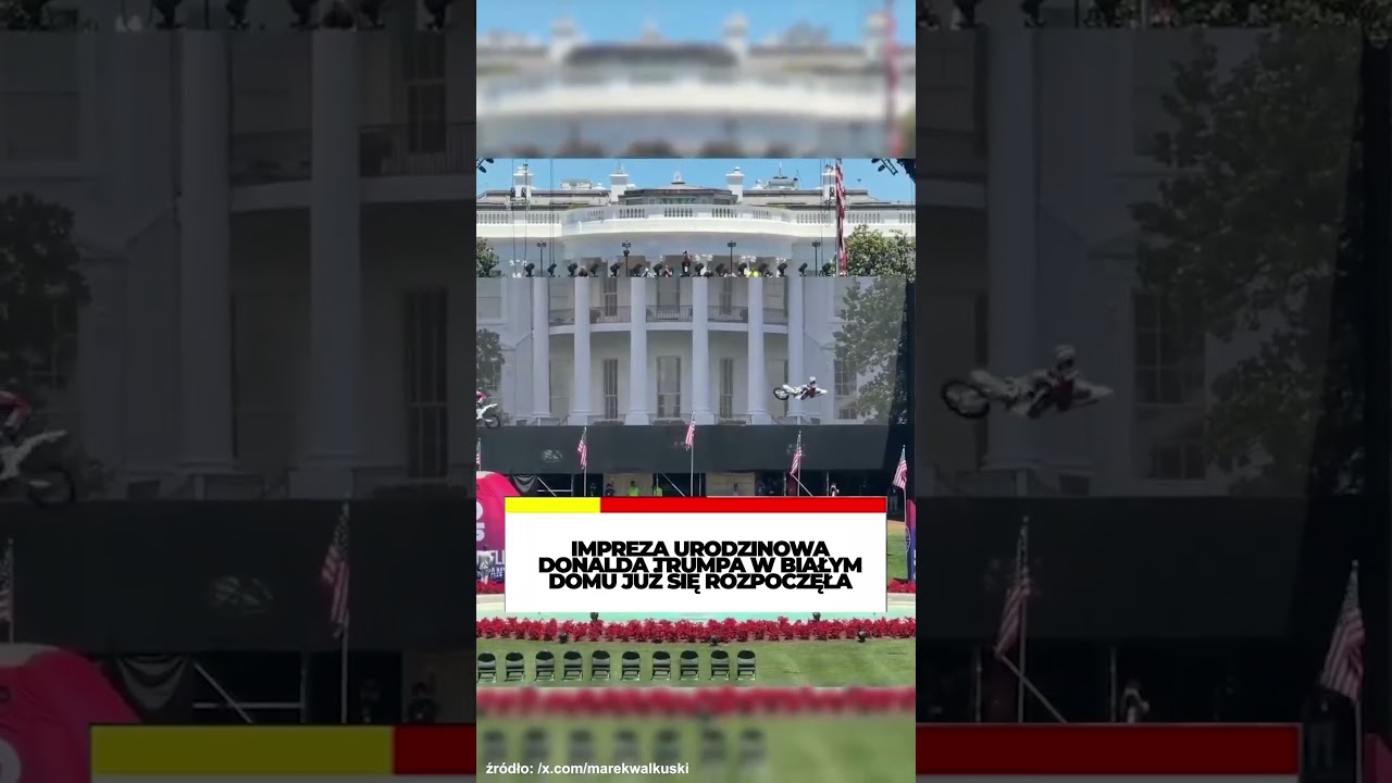 URODZINY TRUMPA W BIAŁYM DOMU!