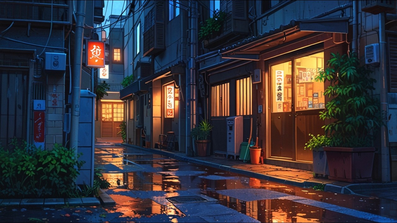 Lost in the Rain 🌧️🌌 | Emotional Lofi Beats to Focus