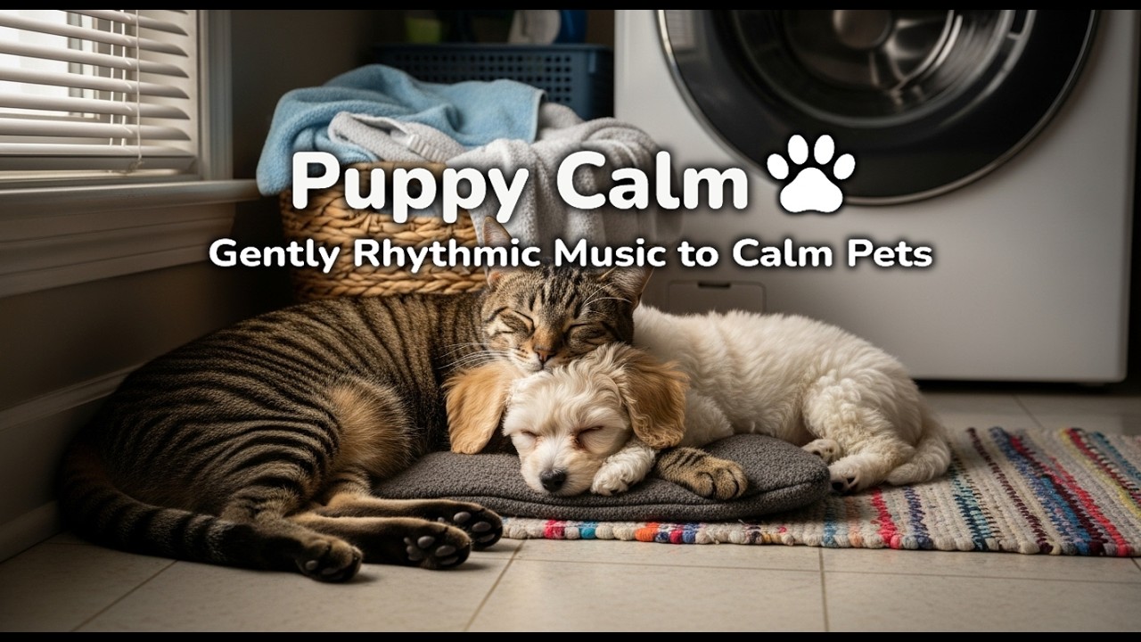 스트레스 없이 쉬도록 돕는 반려동물 음악 Stress-Free Relaxation Music for Pets  Puppy Calm