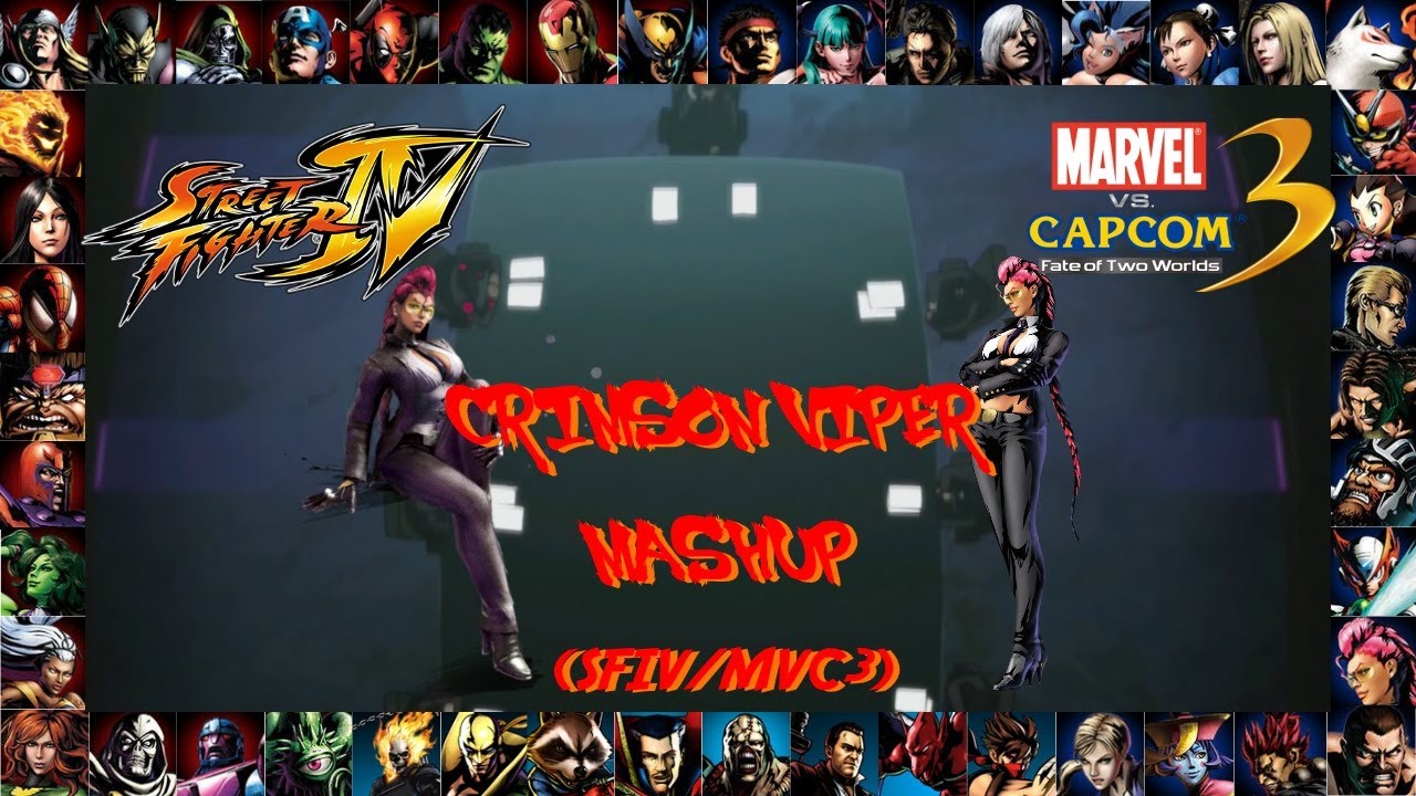 Crimson Viper Mashup (SFIV/MvC3: Fate of Two Worlds)