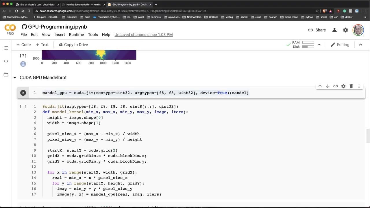 Learn to use a CUDA GPU to dramatically speed up code in Python.