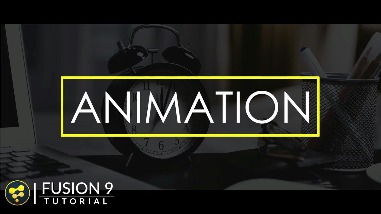 Smooth Text Animation in Fusion | BlackMagic Fusion Tutorial