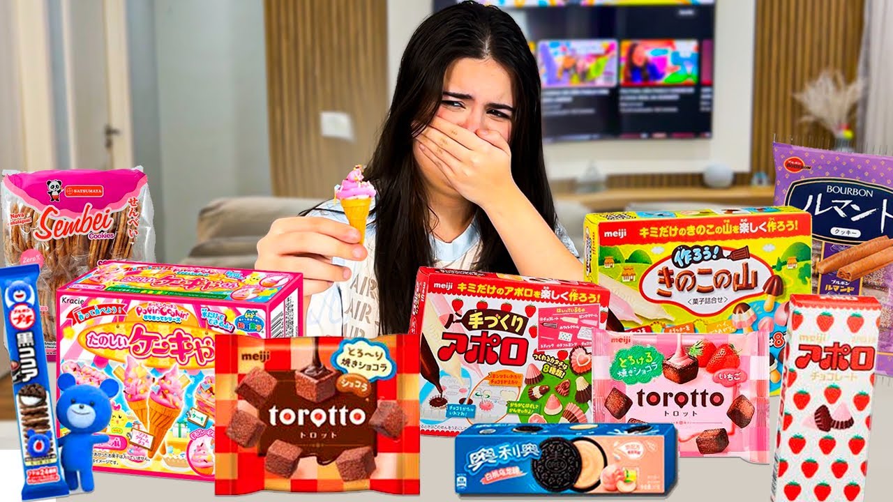 EXPERIMENTANDO E AVALIANDO DOCES ASI&Aacute;TICOS!