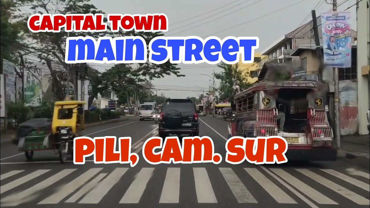 MAINSTREET OF PILI CAPITAL OF CAMARINES SUR/BICOL/PHILIPPINES
