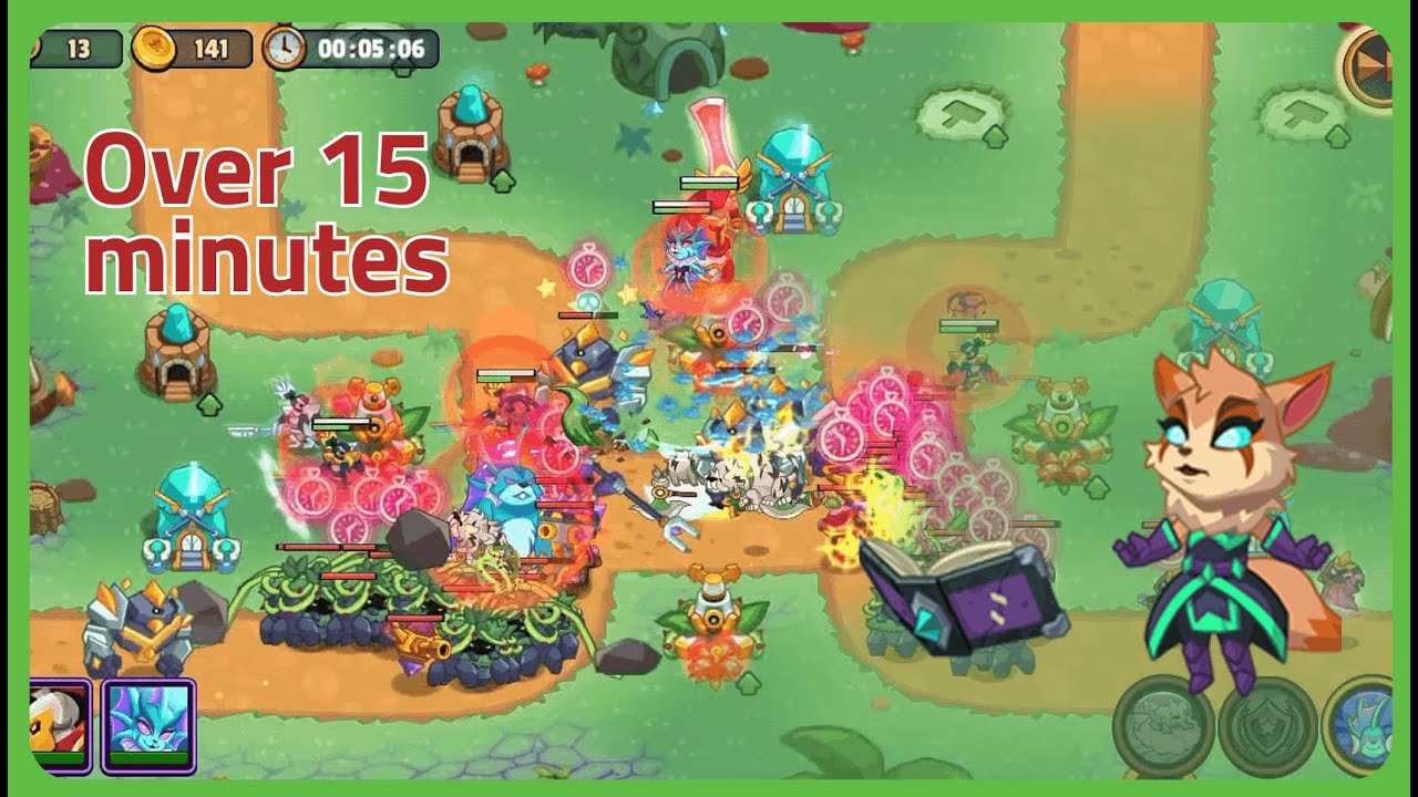 Realm Defense World 7 Endless Mode - Over 15 minutes Easy - No items 