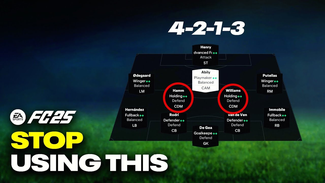 The NEW ENDGAME Meta FORMATION! FC25 Best Tactics