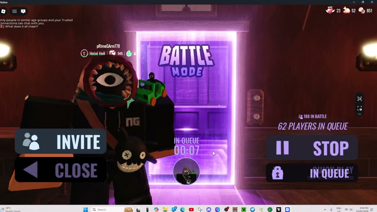 Doors battle mode is now at its peak
