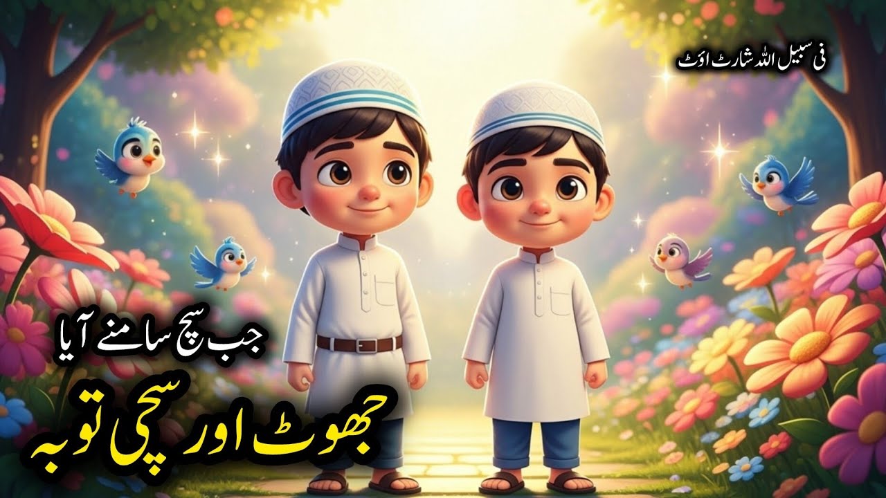 Jhoot Aur Sachi Tauba | Islamic Story for Kids | Sachai Aur Imaandari Ki Kahani @BachoKaNoor 