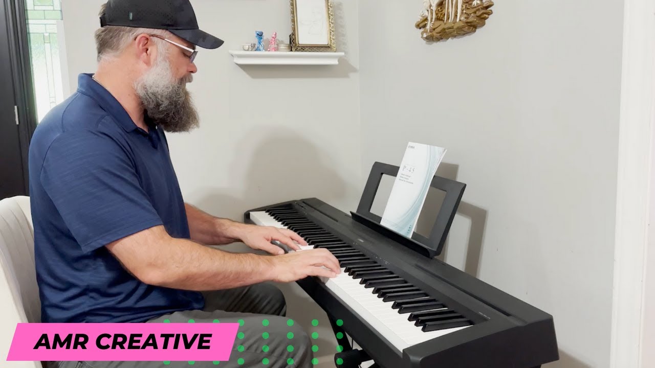 Обзор: Цифровое пианино Yamaha P45 с 88 взвешенными клавишами