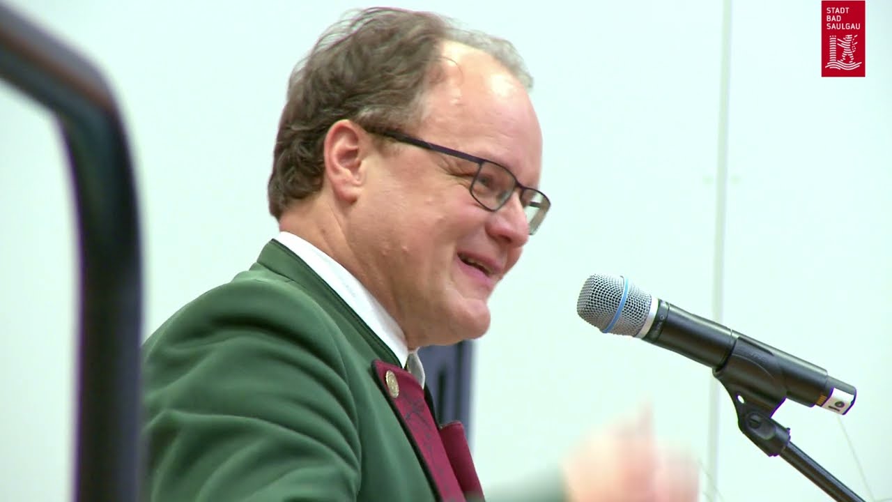 Grußwort von Edwin Bentele Dirigent Musikverein Fulgenstadt