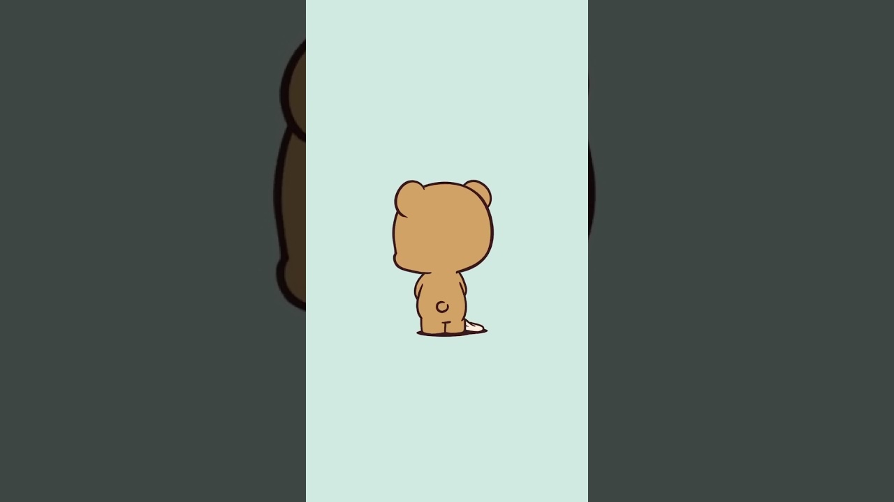 Cleaning dance 🧹 #shorts #milkmocha #milkandmocha #milkmochabear #bears #animation #cuteanimation