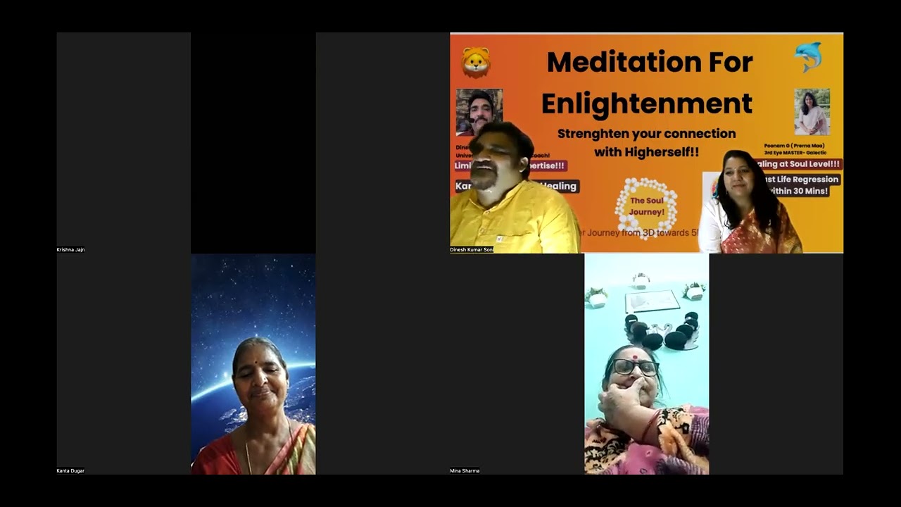 17th March 2026-Hindi guided meditation by Dinesh and Poonam ji-Inner child and karmic relationships