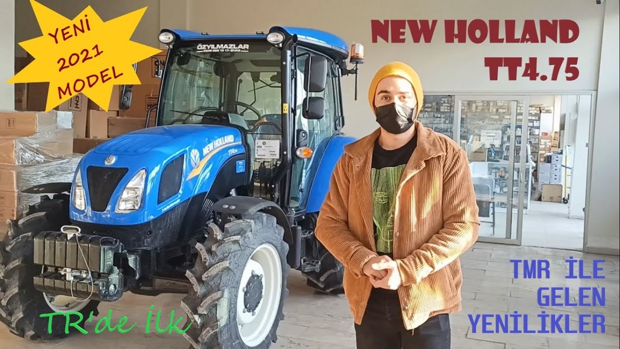 2021 Model New Holland TT4.75 İnceleme [TMR ile gelen yenilikler ne? ] !!TR'de İlk !! -Sanki Avrupa-