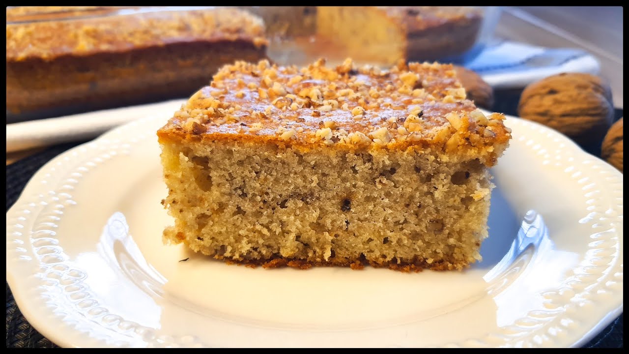 ПРАКТИЧНЫЙ И САМЫЙ 💯 ВКУСНЫЙ 👌 РЕЦЕПТ ТОРТА С ГРЕЦКИМИ ОРЕХАМИ | Как сделать легкий торт
