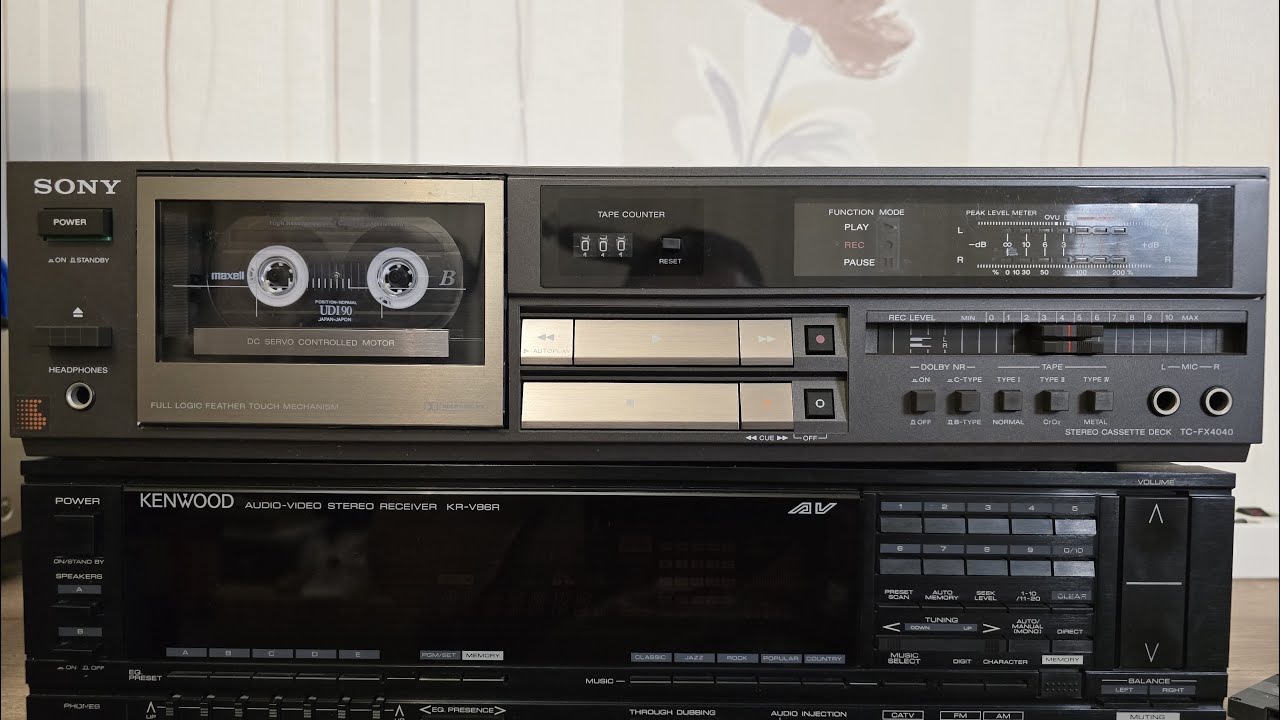 SONY TC-FX4040 На профилактику