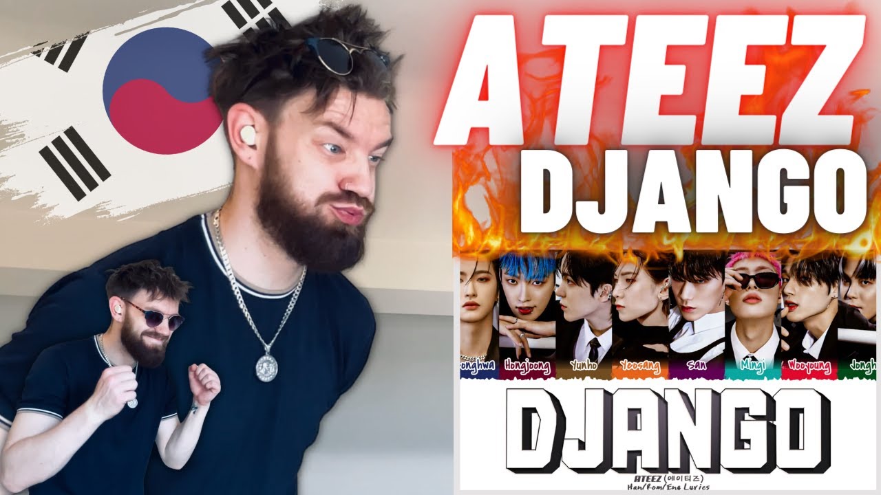 TeddyGrey Reacts to ATEEZ (에이티즈) - 'Django' Lyrics | REACTION
