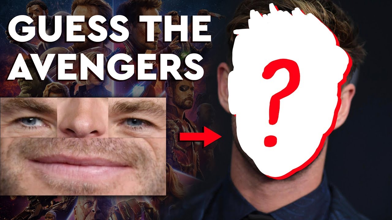 Guess the Actor/Actress of Avengers [Guess Who]