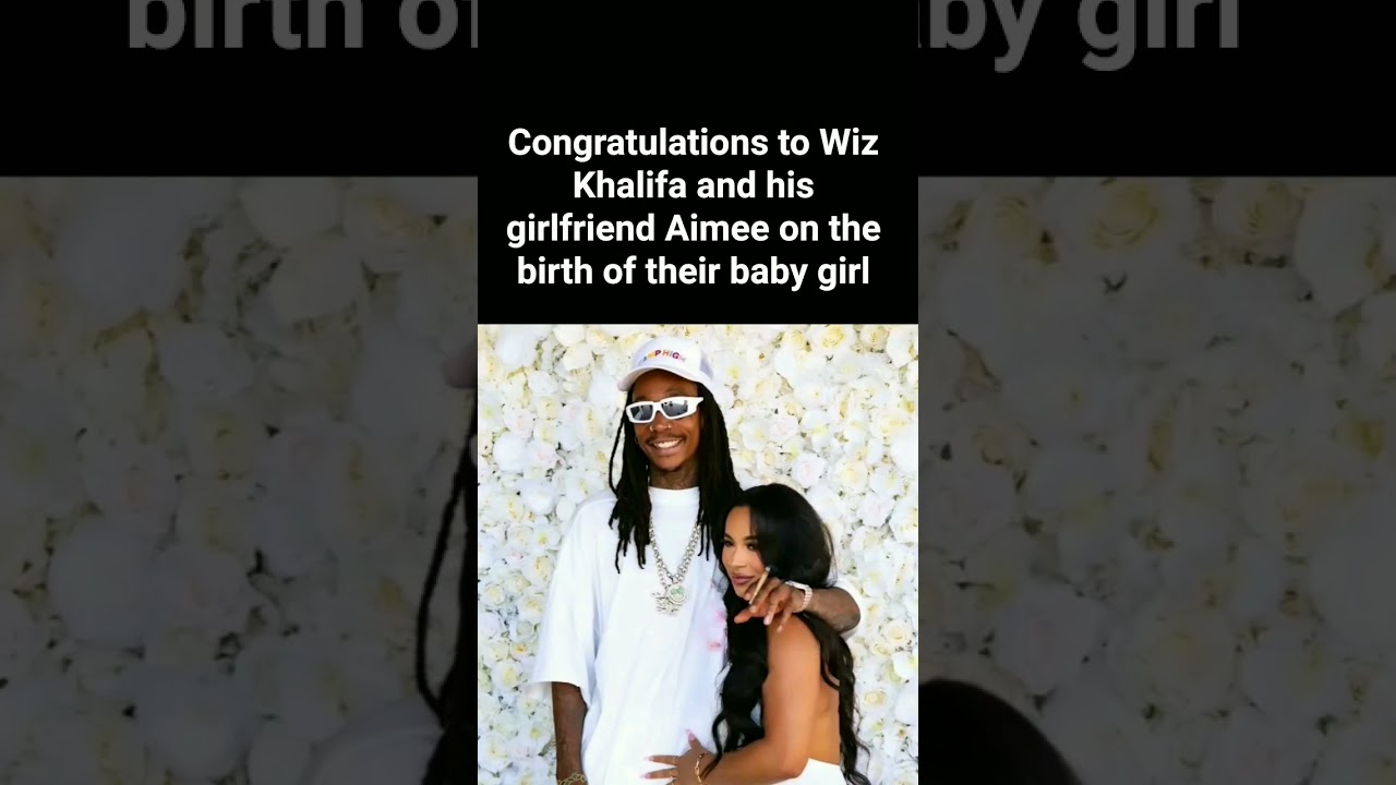 Wiz Khalifa&rsquo;s Got a Baby Girl!  Meet the Newest Member of the Taylor Gang#shorts
