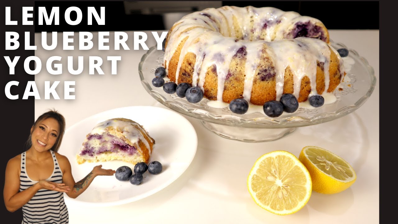 Lemon Blueberry Yogurt Cake