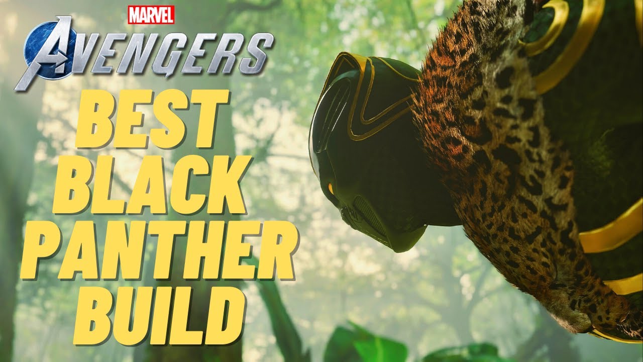 CRAZY IMMORTAL BLACK PANTHER!!! BEST BLACK PANTHER BUILD | FULL COMBAT TUTORIAL | MARVEL'S AVENGERS