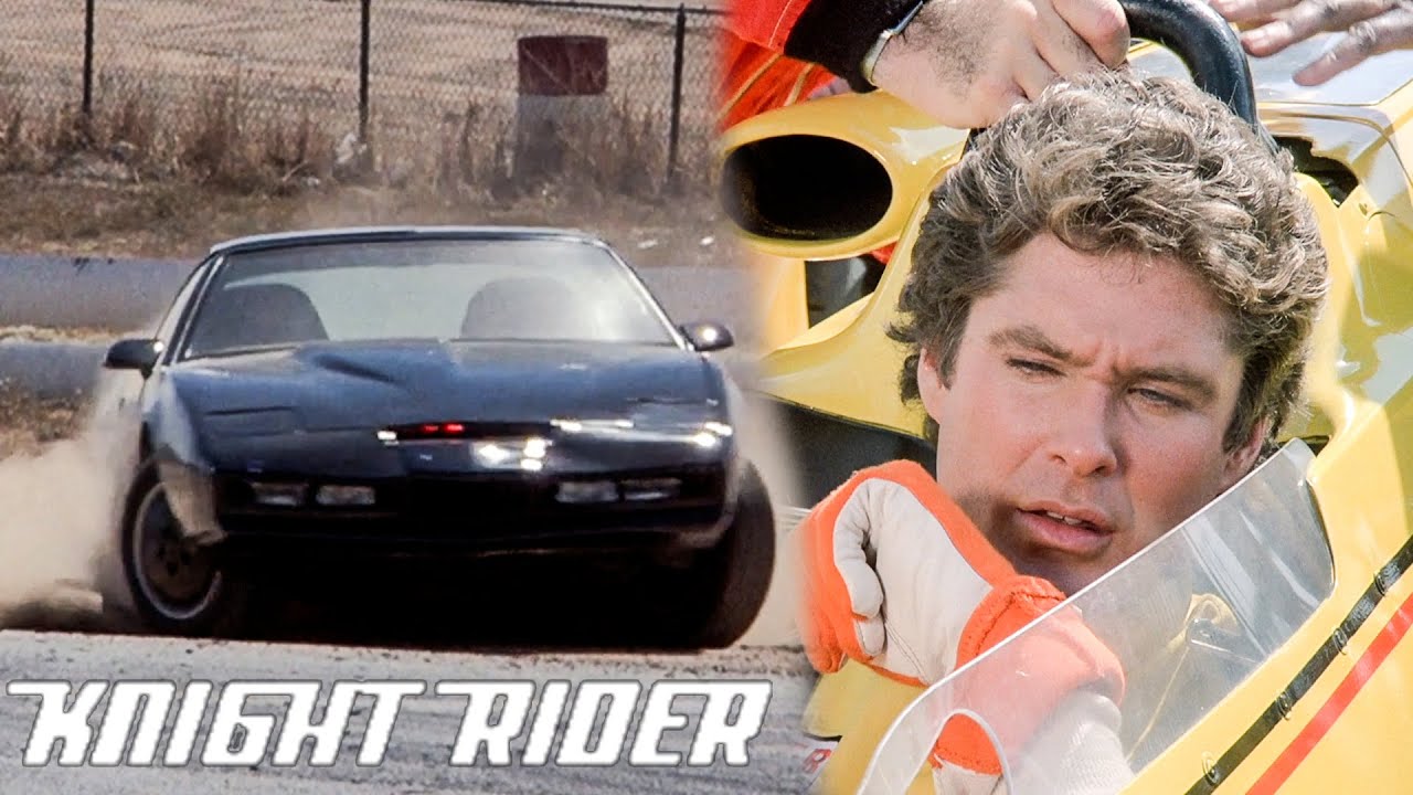 K.I.T.T. hilft Michael beim Autorennen | Knight Rider Deutschland