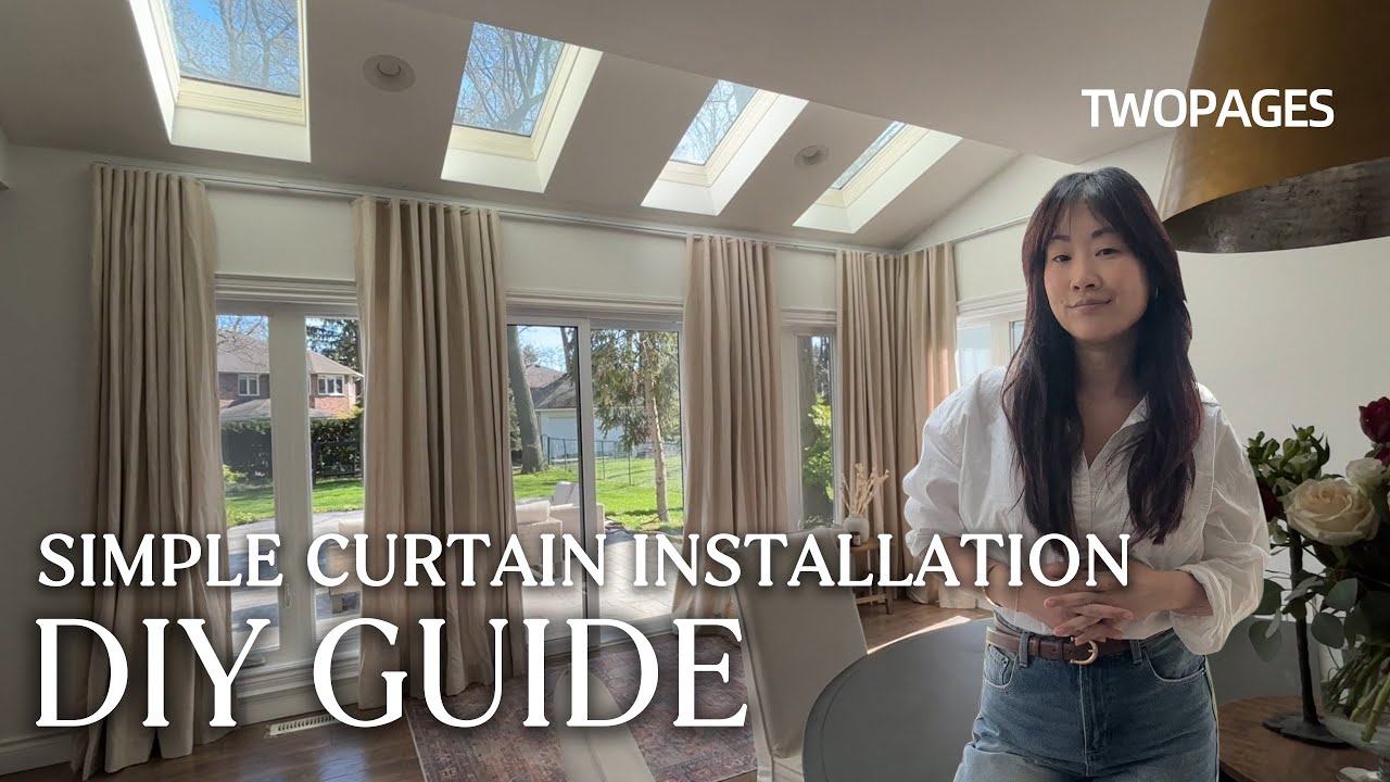 Simple Curtain Installation: A Beginner's DIY Guide
