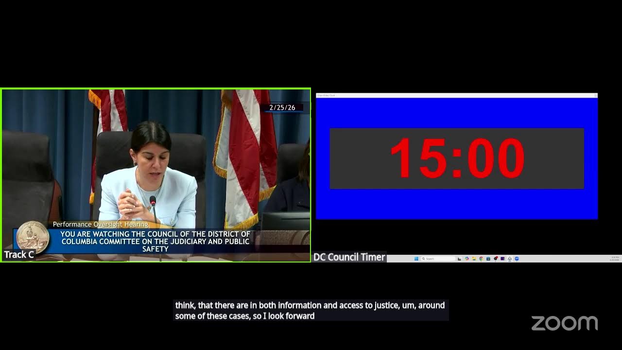 Criminal Justice Coordinating Council  Office of Police Complaints   Metropolitan Police Department