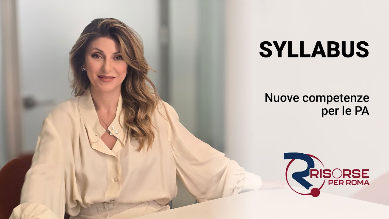 Syllabus - Nuove competenze per le PA - 15/07/2025